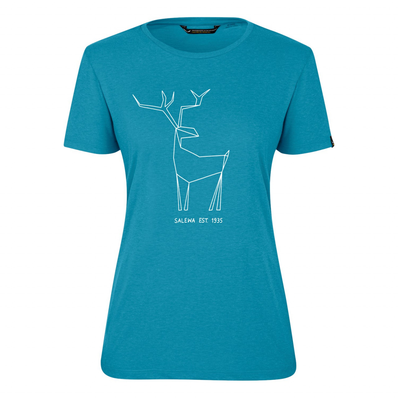 Salewa Deer Dry Short Sleeve Bayan T-Shirts Mavi Türkiye 240563XRB